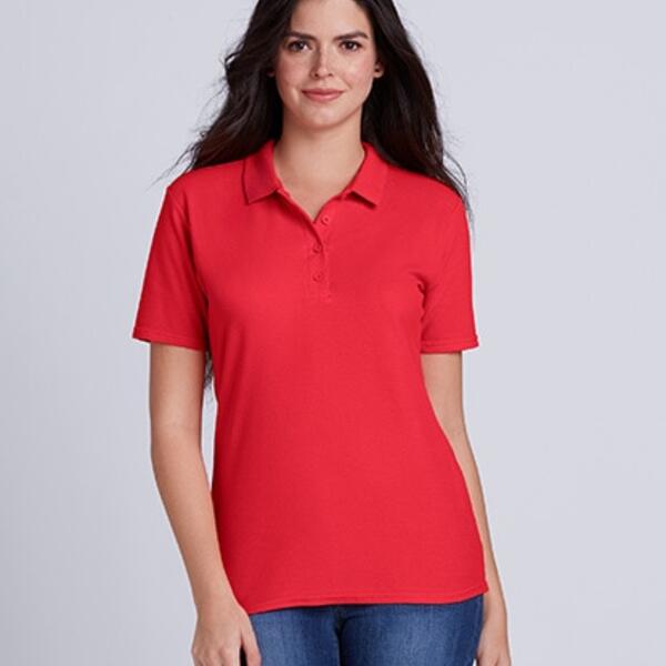 Softstyle Ladies' Double Pique Polo Thumbnail