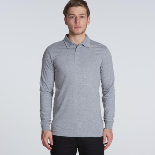 Mens Chad Long Sleeve Polo Thumbnail